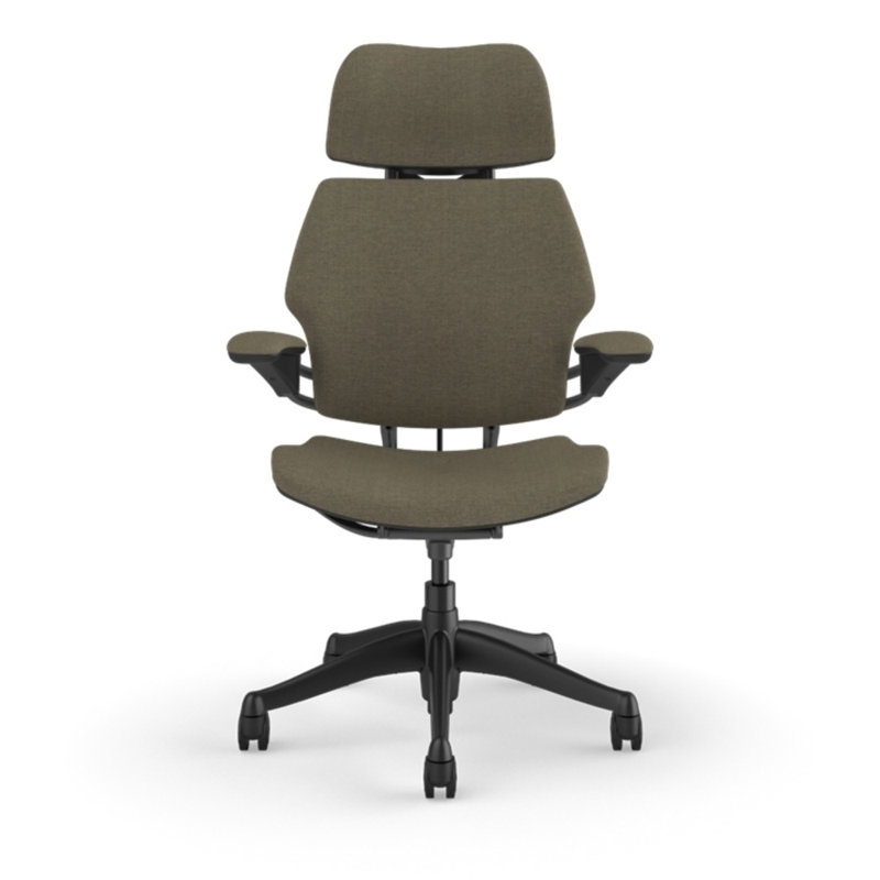 Freedom Headrest Ergonomic Task Chair - Guest, Beige - 25