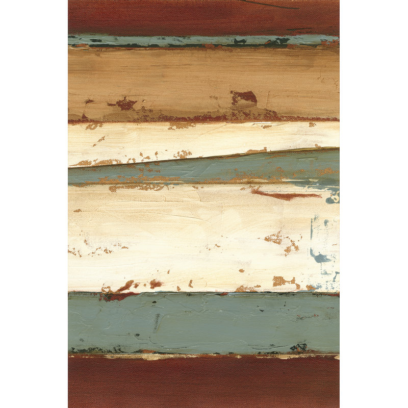 Linear Abstraction I - Wrapped Canvas Painting, 46cm H x 30cm W