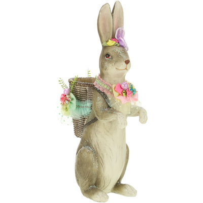 Jeweled Rabbit with Basket