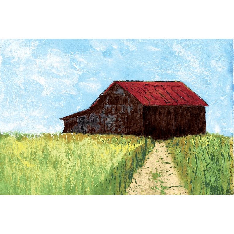 Down On The Farm - Wrapped Canvas Painting, 30cm H x 46cm W x 3.8cm D