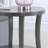 Contemporary Oval Shelf Coffee Table Set With Ample Display And Storage Space
