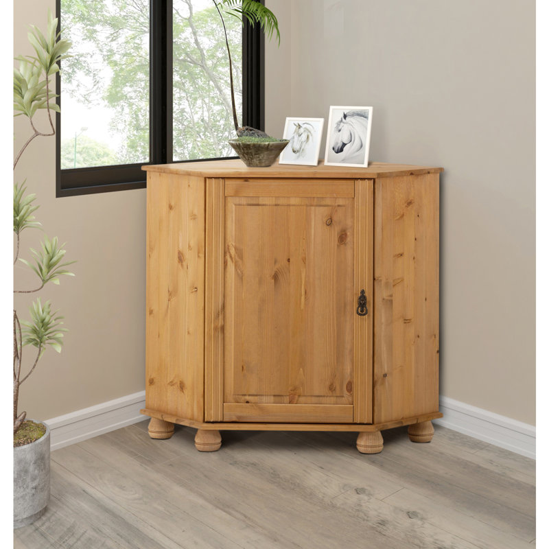 Regina Solid Wood End Table, Stain wax