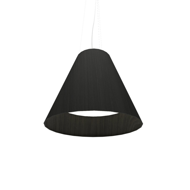 1 - Light LED Pendant, Charcoal