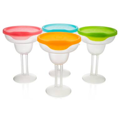 Liplidz Martini Glass (Set of 4); Tropical