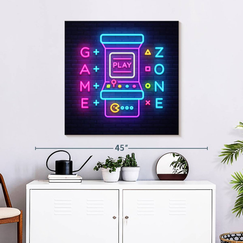 Senne Game Room, 30" H x 30" W