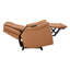 Fauteuil inclinable électrique de massage en cuir véritable avec télécommande-2039099274
