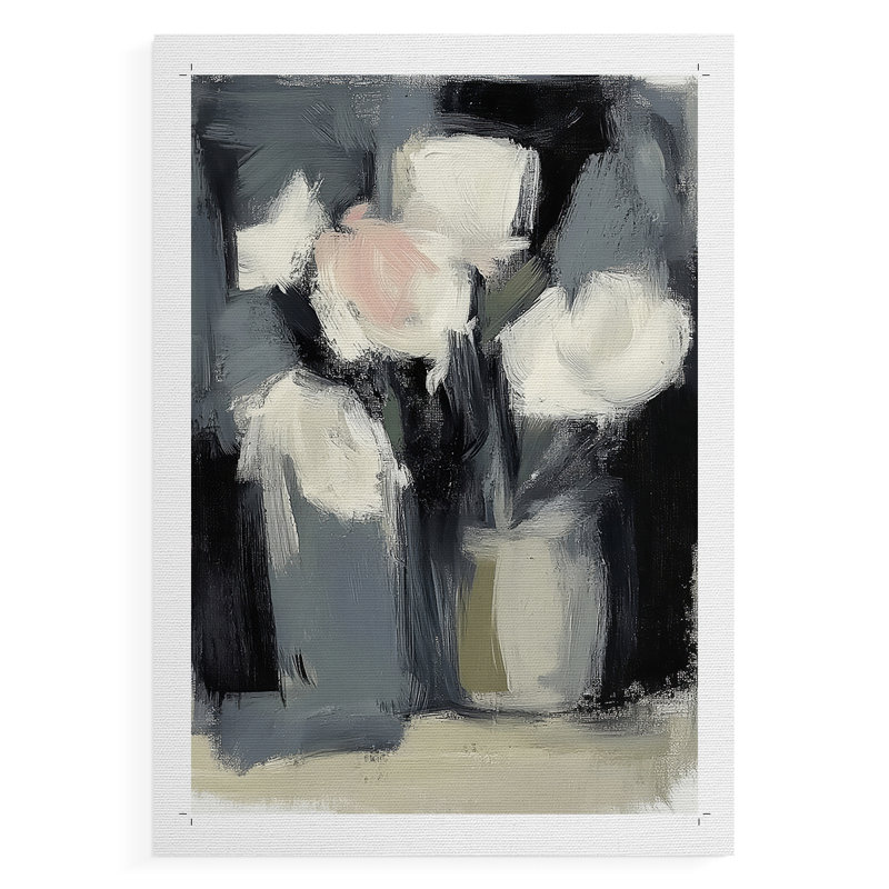 FLORAL Series DCCI - Impression sur toile seulement - NON CADRE, H 48 po x l 32 po