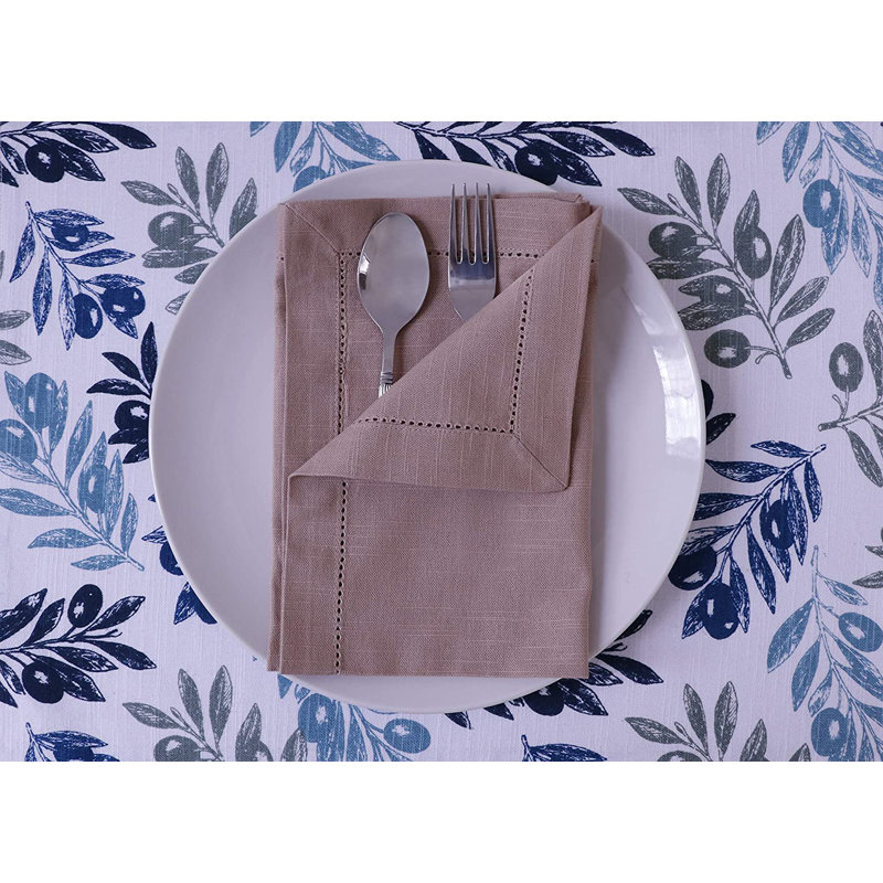 Azelia Cotton Solid Colour Square Napkin, Beige