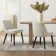 Brently Solid Wood Upholstered Side Chair Dining Chair