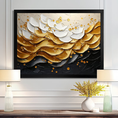 «Mylissa Golden Passage To Transitional Art I», reproduction sur toile transitionnelle