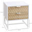 Calynne 45cm W Manufactured Wood Bedside Table
