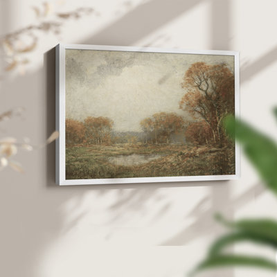 Paysages rétro-DCIV - reproduction encadrée