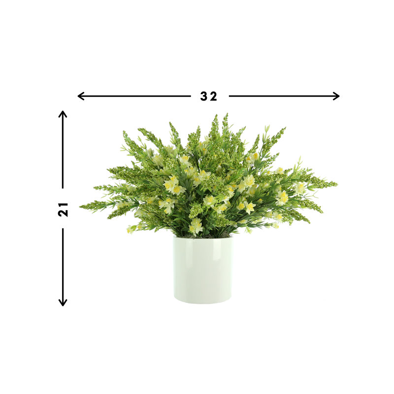Wild Floral Arrangement in a Pot