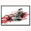 «Japon Warrior», reproduction d'impression sur toile tendue-26662982