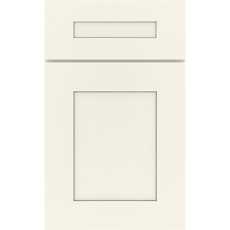 Dwelling Value Belgrave Door Sample, Chalk/Nickel Glaze, Maple
