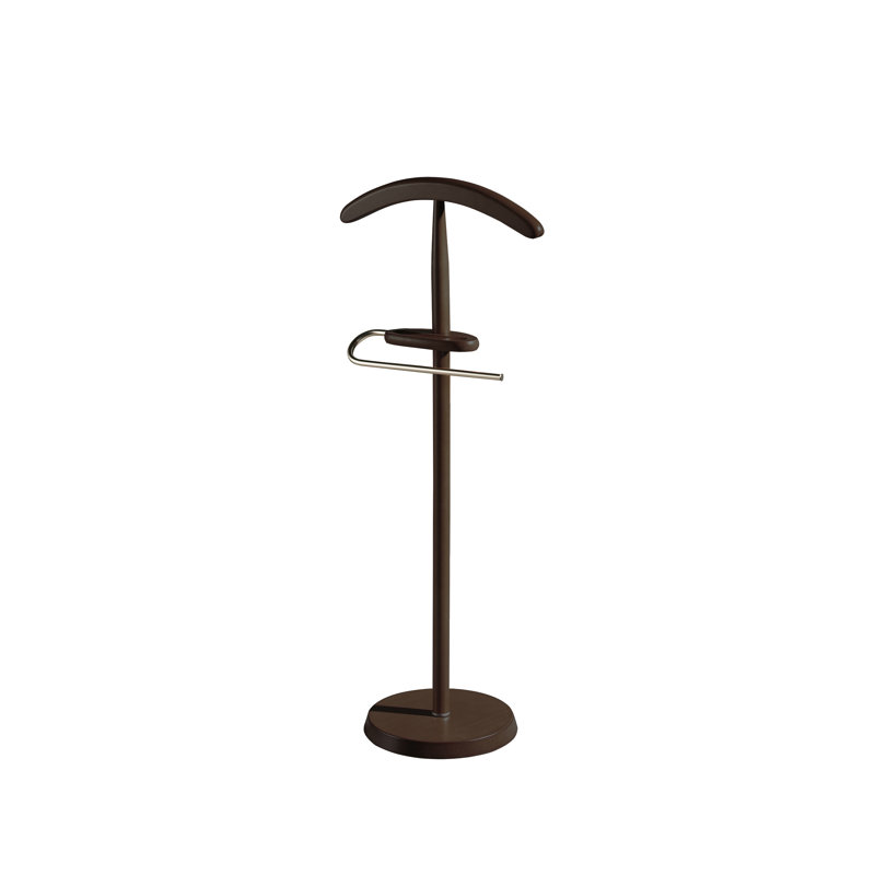 Ahlers Freestanding Valet Stand, Wenge