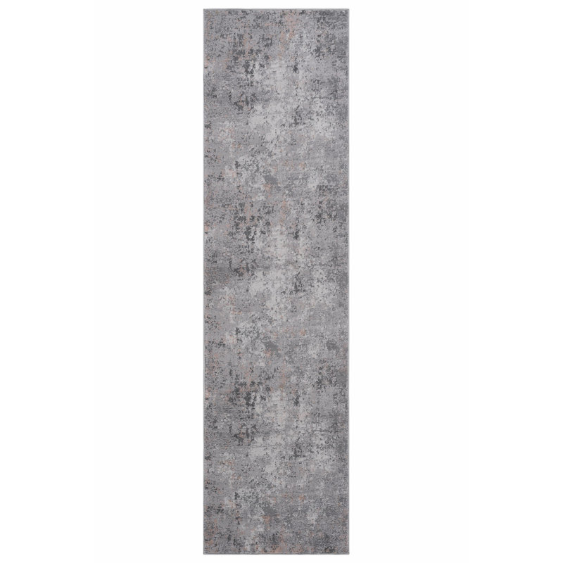 Tapis abstrait, tapis d'intérieur, Tapis de couloir 2 pi 2 po x 8 pi