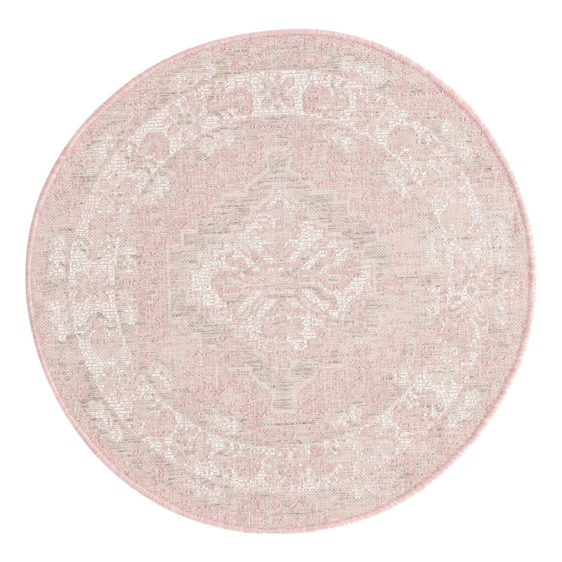 Susan Oriental Indoor / Outdoor Rug, Round 3'3"
