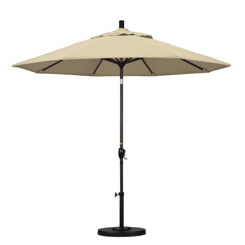 Parasol de marché 9 pi Iuka, Toile Sunbrella® beige antique, 225