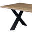 Metal Base Dining Table