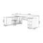 Bureaux rectangulaires en bois massif noyer-107970648-107970650