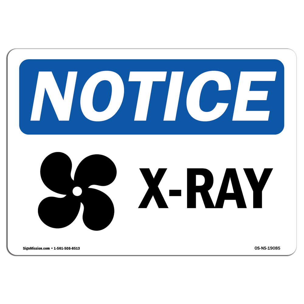 SignMission X-Ray Sign with Symbol | Wayfair