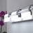 22" 3-Light Chrome Curved LED Bathroom Vanity Light Modern Wall Sconce Over Mirror-475819973-475815995-475819972