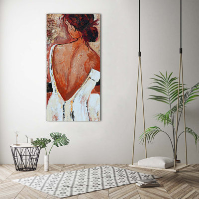 Woman - Wrapped Canvas Print