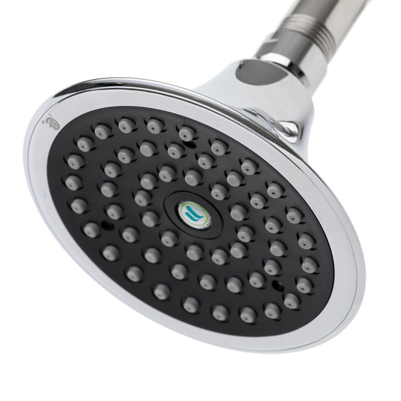 Chrome Medium Round Wall Mounted Rain Shower Head