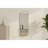 Modern Wall-Mounted Mirror, 15.7 x 47.2 x 0.9 inches | 100% MDF Construction, Eco-Friendly Flotal-E Mirror, Sleek Black Finish | Ideal for Home Decor & Contemporary Spaces, Stylish and Functional Design