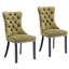 Tufted Velvet Wing Back Side Dining Chairs-880669728-934717020