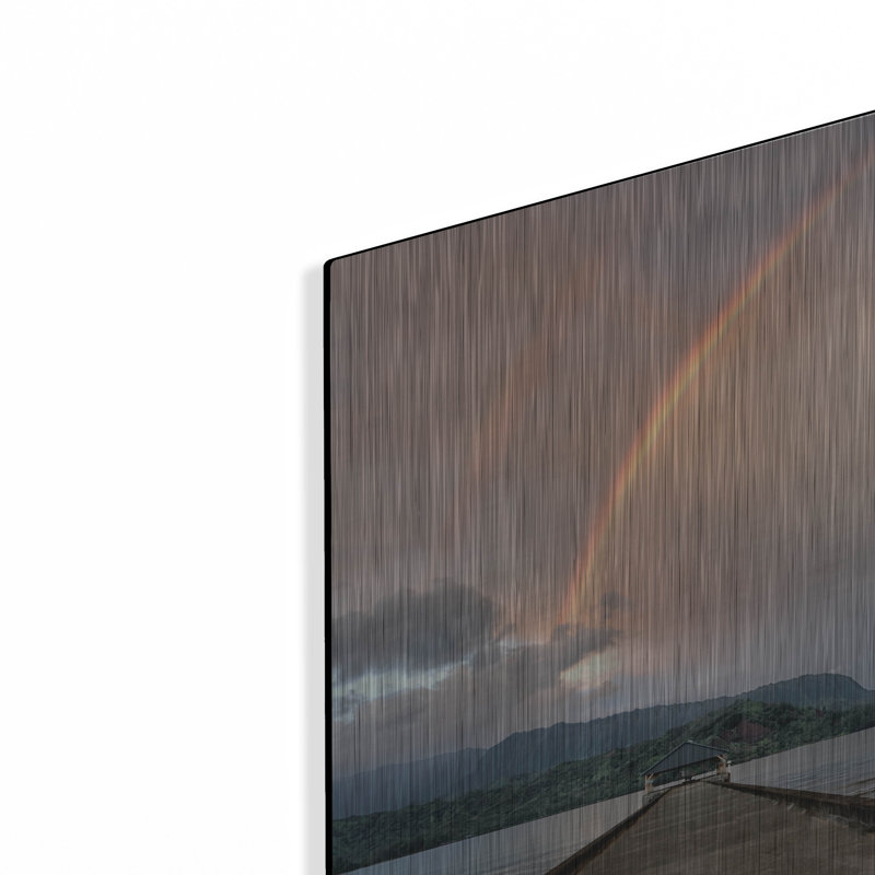 «Rainbow Pier III» par Dennis Frates, H 16 po x l 12 po