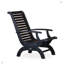 Chaise en bois d'eucalyptus-553217730