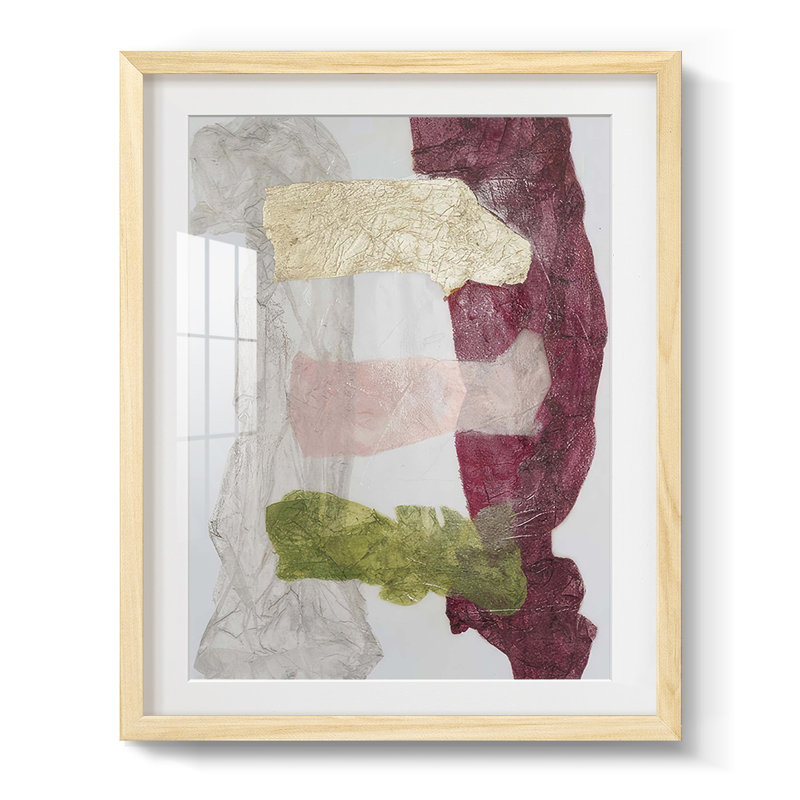 Dyed Cloth IV -Framed Print, Natural, 28.5" H x 20.5" W