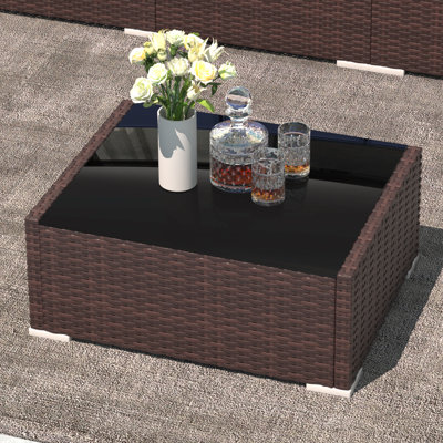 Rectangular Outdoor Bar Table