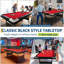 Table de billard pliante de 7 pi avec ensemble complet d'accessoires, table de billard portable pour salle de jeux-121487513