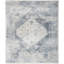 Tapis bleu / ivoire lavable en machine Privette-1591495559