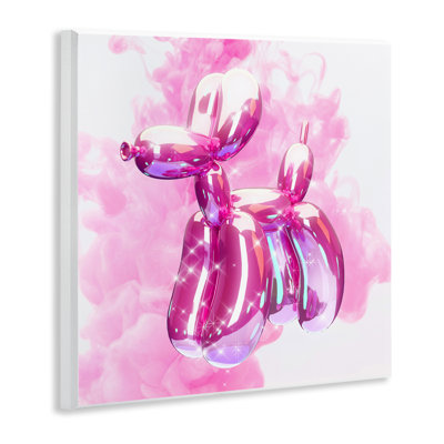 «Pink Glam Balloon Dog» par Ziwei Li