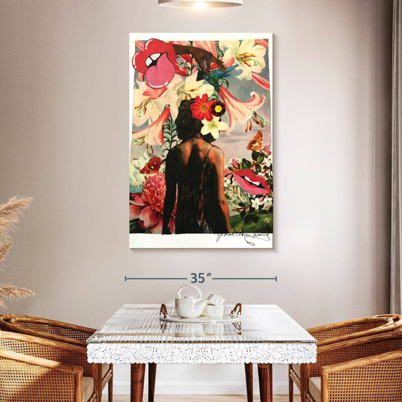 Leisha Speak To Me, 51" H x 34" W