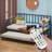 Twin Size Metal Daybed with Trundle, Sofa Bed Frame with Storage