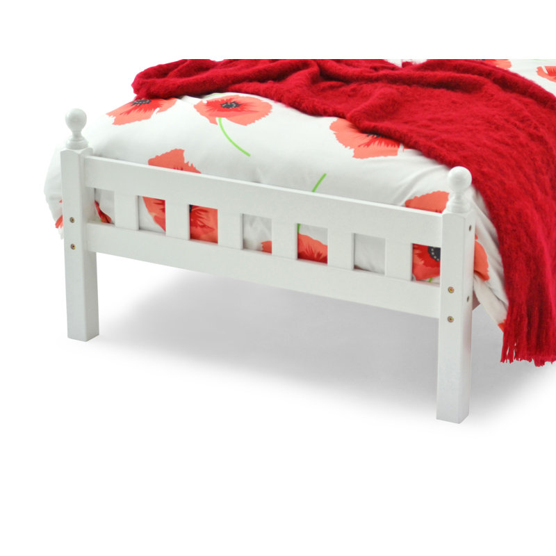 Beeson Solid Wood Bed, Single (3'), White