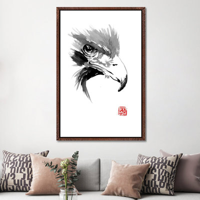 Eagle by Péchane - Print on Canvas