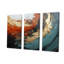 Orange et marbre orange, lave I - art mural abstrait-1062900921-1062900923