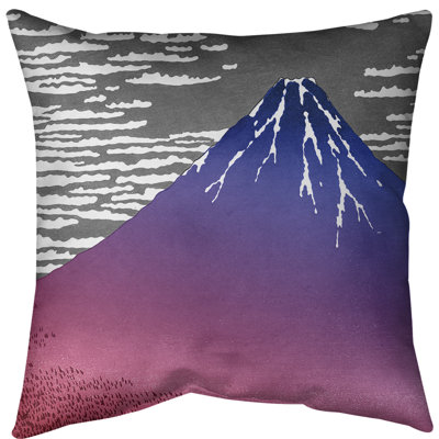 Coussin katsushika hokusai, fine vent clair matinée