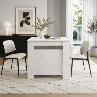 Extendable Console Dining Table