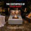 Brooklyn 40" W x 17" H Square Concrete Outdoor Fire Pit Table with Lava Rocks & Cover-1089952789-1089952786