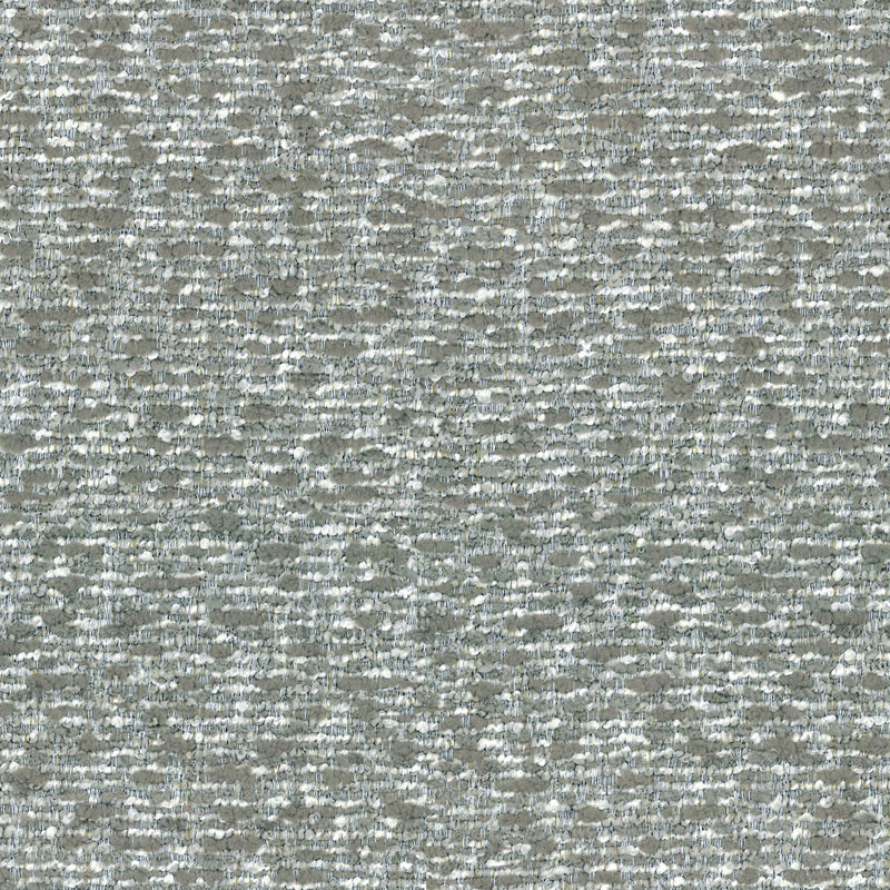 Fauteuil d'appoint sans accoudoirs, fauteuil confortable, Tissu gris