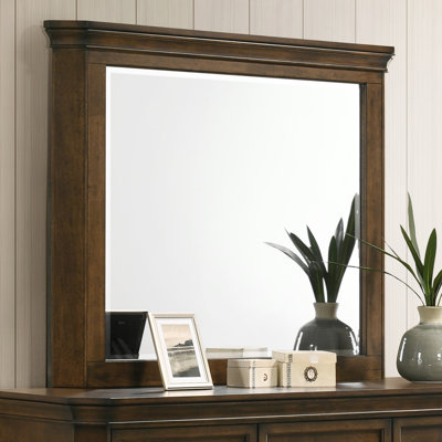 Cressa Wood Flat Dresser Mirror