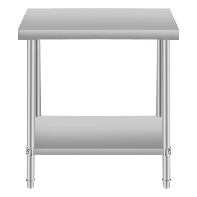 Commercial Work Table, 32" H x 24" W x 18" D