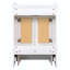 Meuble-lavabo simple 17,70 po avec plateau en bois manufacturé Alcanza